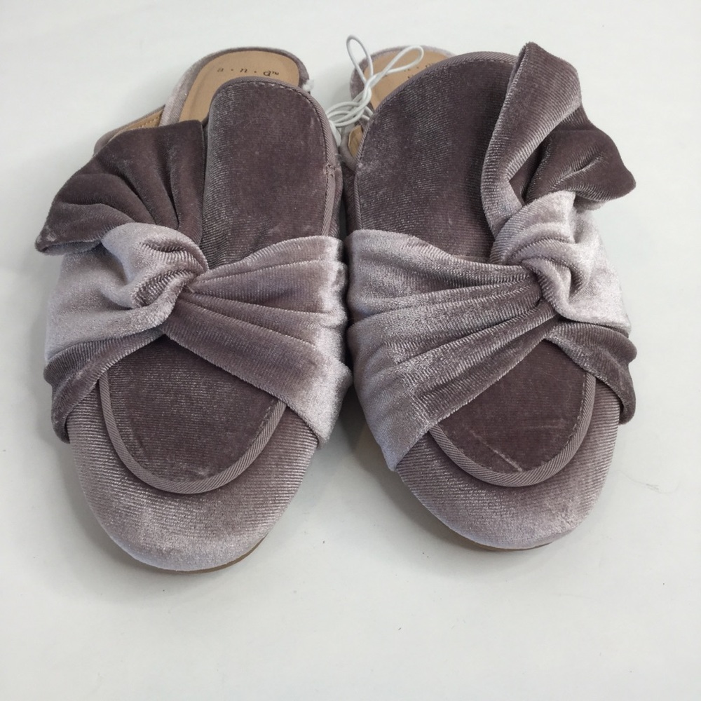 A New Day Holland knot velvet slipper mules - Picture 3 of 8